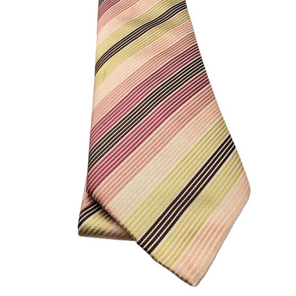 Hermés Paris Men's Multicolor Pastel Tie 100% Silk - Picture 3 of 7